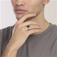 Anello Mabina Uomo PRIMO CAPITANO in Argento Zircone 523506 - 523506